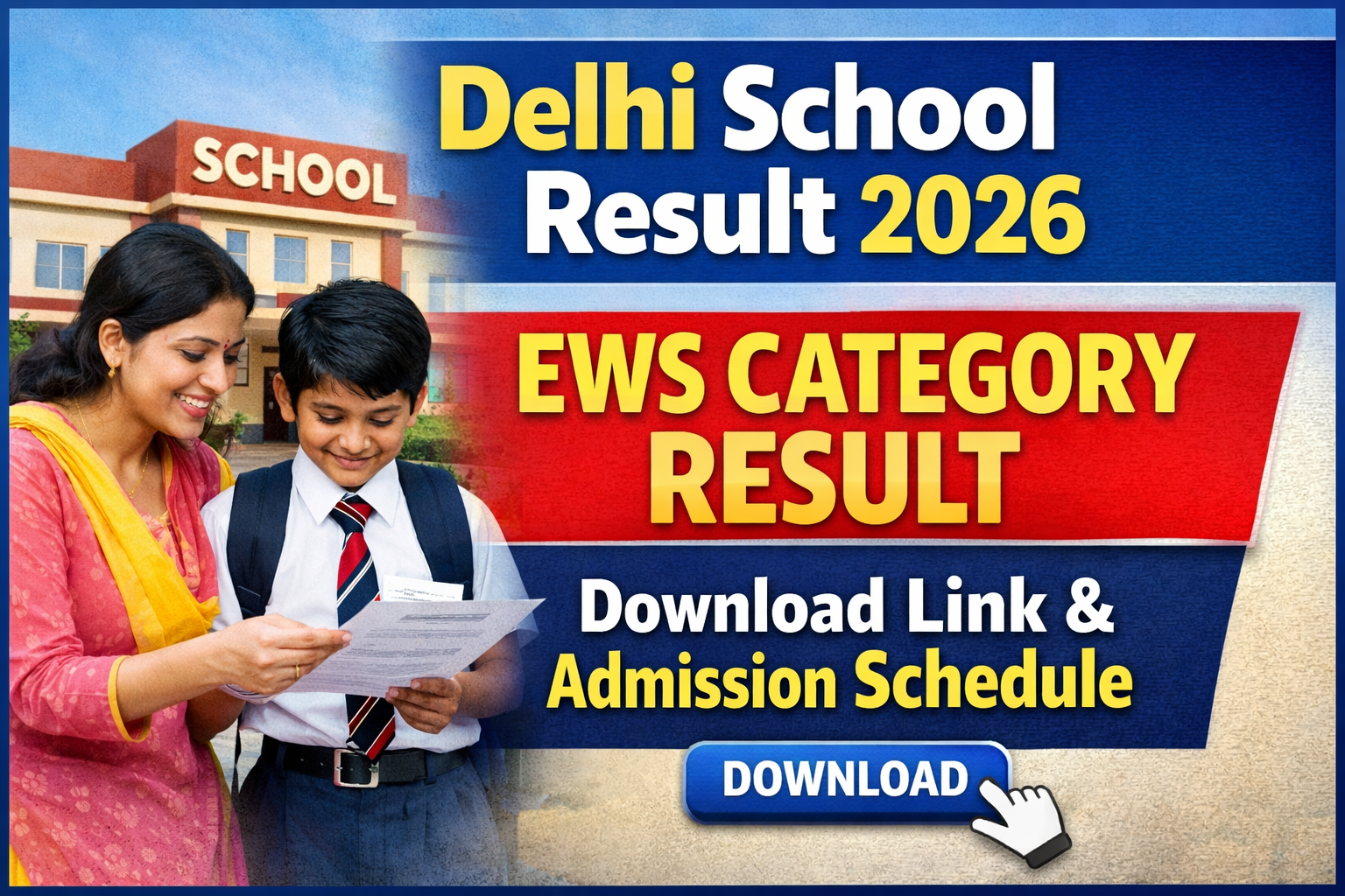 Delhi School Result 2026 Released