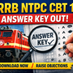 RRB NTPC Graduate Level CBT 1 Answer Key Released Today