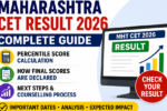Maharashtra CET Result 2026