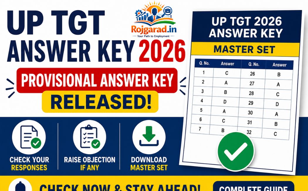 UP TGT Answer Key 2026